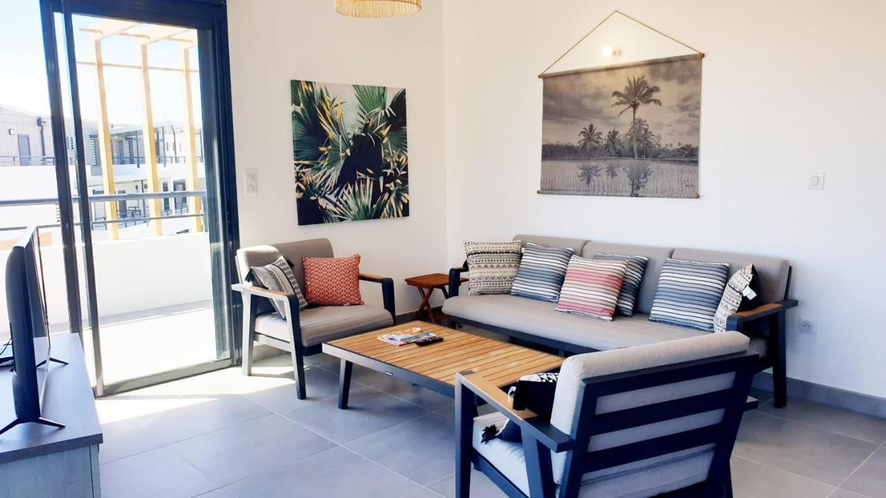Appartement Etamine, L'Ermitage Les Bains, Proche Du Lagon Pour 6 Personnes 拉萨尔勒班 外观 照片