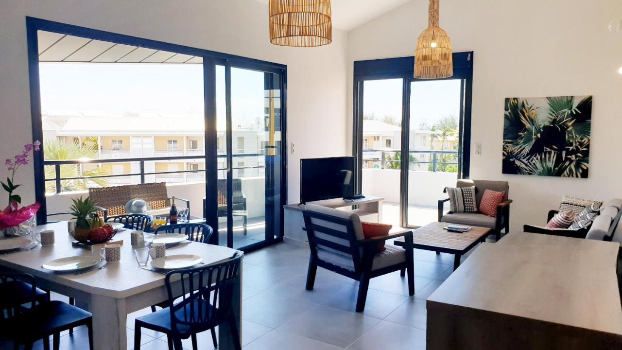 Appartement Etamine, L'Ermitage Les Bains, Proche Du Lagon Pour 6 Personnes 拉萨尔勒班 外观 照片