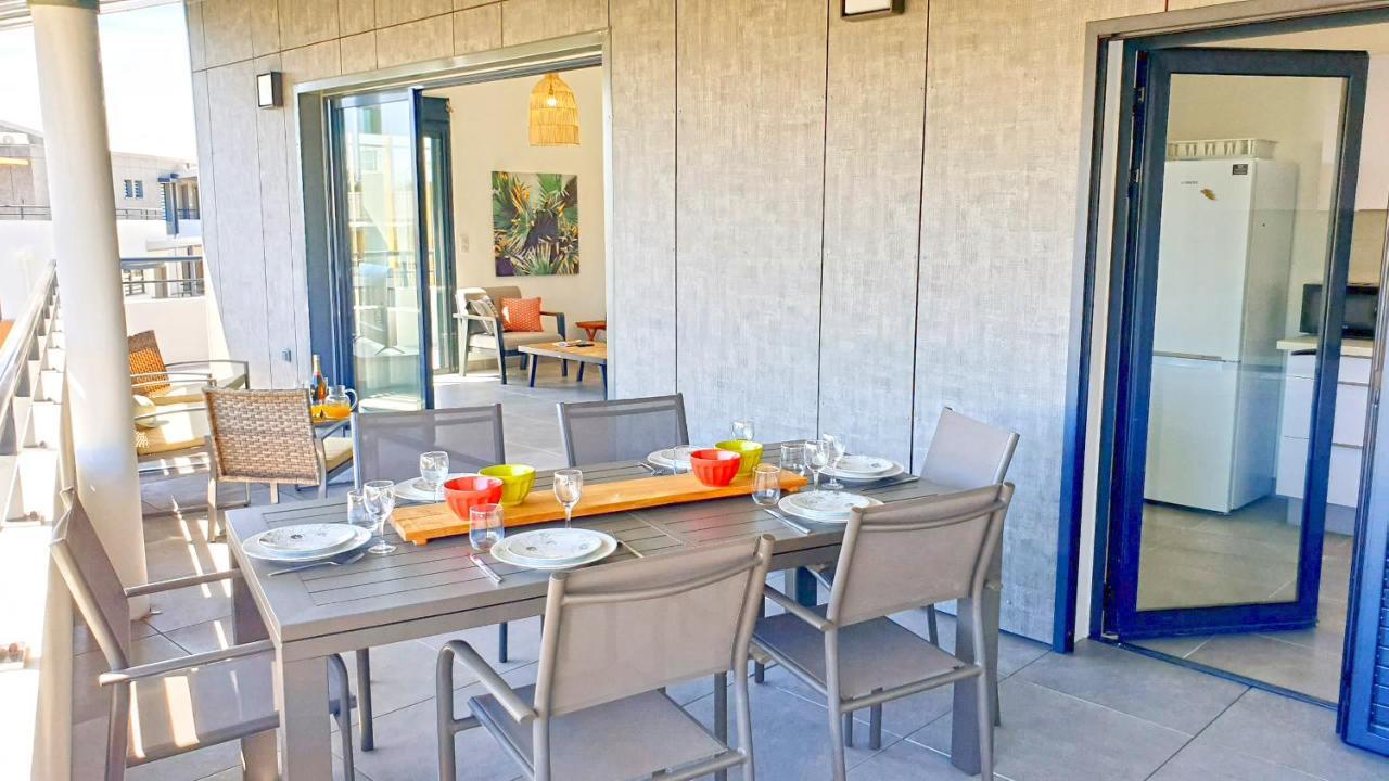 Appartement Etamine, L'Ermitage Les Bains, Proche Du Lagon Pour 6 Personnes 拉萨尔勒班 外观 照片