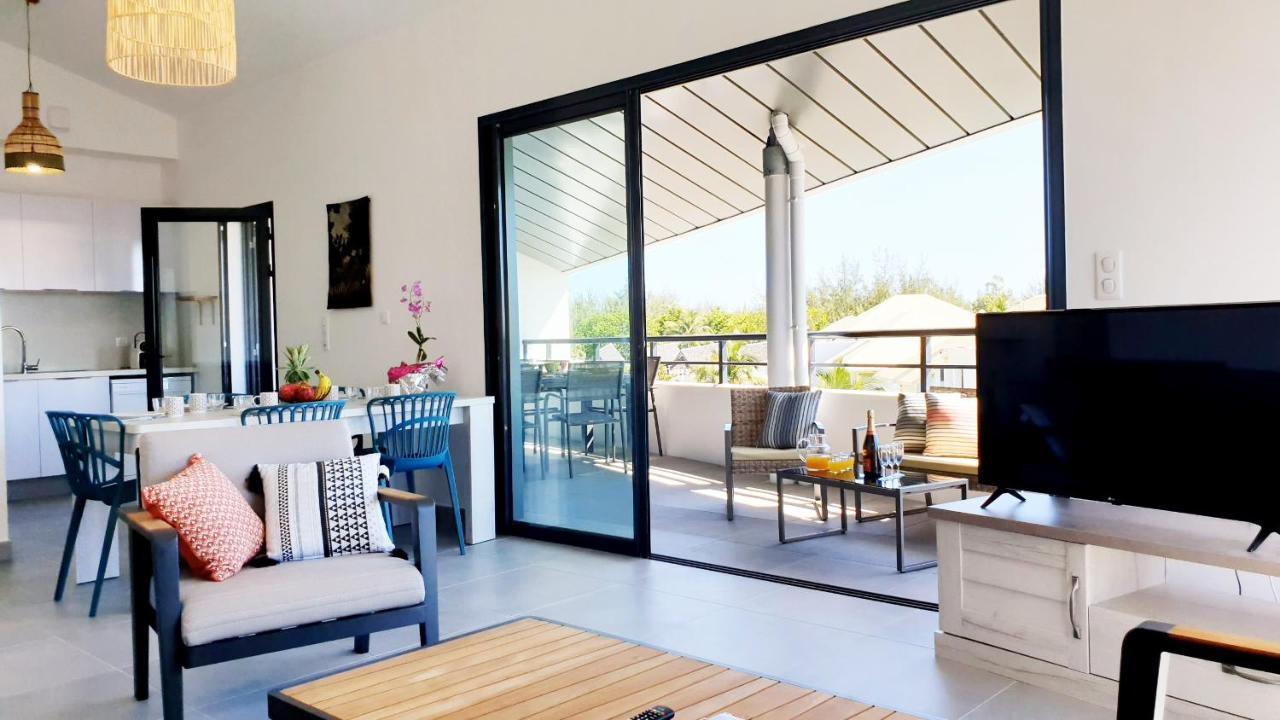 Appartement Etamine, L'Ermitage Les Bains, Proche Du Lagon Pour 6 Personnes 拉萨尔勒班 外观 照片
